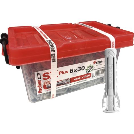 Box De 1000 Uds.- Taco Fischer Sx Plus 6X30 (1/5)
