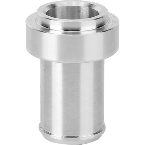 Raccordo a nipplo da 3/4" in lega di alluminio per tubi di petrolio e gas.