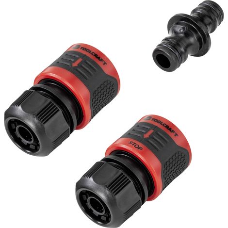 TOOLCRAFT 2302357 Kunststoff Schlauchstück 13 mm (1/2") Ø, Steckkupplung (1/2)