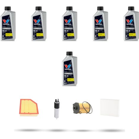 Kit tagliando 4 FILTRI e 6L OLIO compatibile con Volvo V60 II 2.0 D4 140kw Cross Country Dal 2018 (1/5)