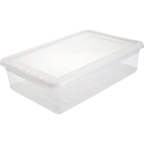 keeeper Cajas de almacenaje, Plástico, Natural Transparente, 39 x 26.5 x 10 cm (1/5)