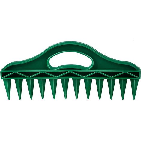 Dibber - Perceuse à Trou pour Semis - Outil de Repiquage et Plantation de Semis en Bac ou en Plein Champ - Vert - 1 Pièce (1/4)