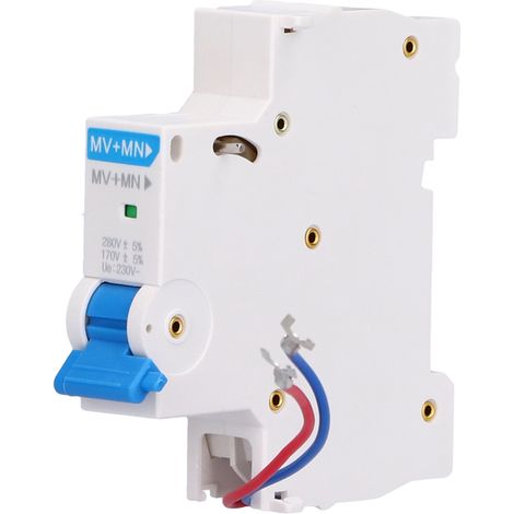Protecteur de surtension et de sous-tension ShuntRelease pour disjoncteur NXB63 MV+MN AC 230V