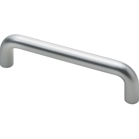 Hettich Möbelgriff Kunststoff Aluminium Optik 10 x 105 x 28 mm - 1 Stück Möbelbeschläge