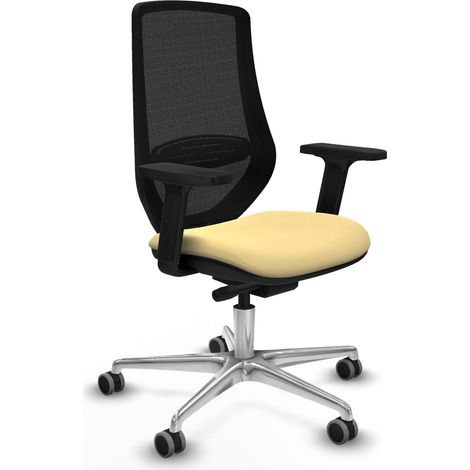 Piqueras y Crespo Mardos Bürostuhl Creme Ergonomisch