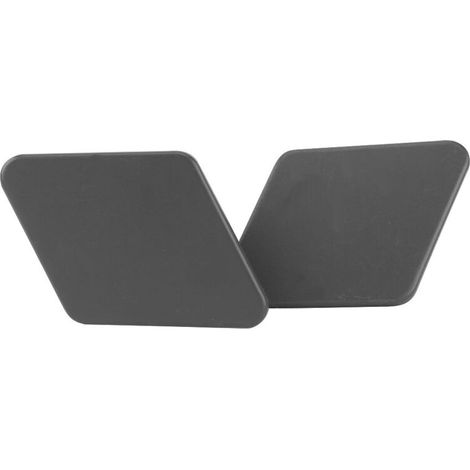 Capuchon de lave-phare, couvercle de buse noir, mat, 1 paire, pour la maison et l'extérieur, pour voiture BMW