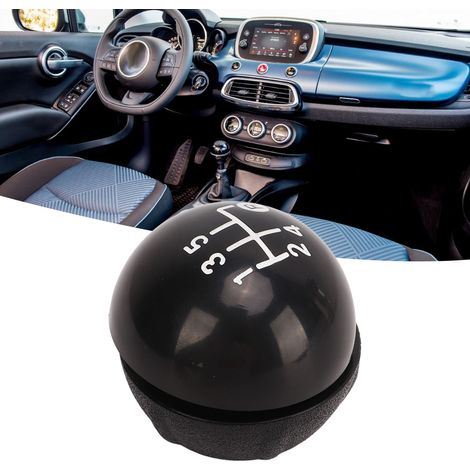 5-Gang-Schaltgetriebe mit Schaltknauf und Staubschutzkappe für Fiat 500 500C 2007-2018 (1/5)