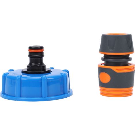 Adaptateur de remplissage de réservoir à filetage grossier S60x6, entrée d'eau camping-car connexion rapide (1/5)
