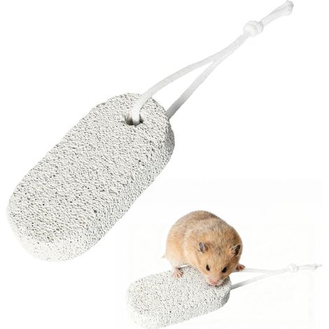 6 Pieces Mineral Chewing Stone Toy Rabbit Hamster Parrot Guinea Pig Chew Toys Suitable for Rodent Teeth for Rabbit Hamster Small Rodents Chinchilla Guinea Pig Parrot (1/5)