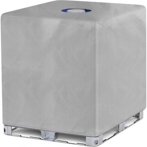 Tarpaulin for 1000L Tank, 420D Water Tank Cover, Sun Protection Tarpaulin for IBC Rainwater Tank, Dustproof, UV-Resistant, Protective Cover, Protective Tarpaulin (1/5)