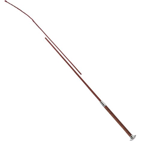 Fleck Dressur-Reitpeitsche mit Ledergriff 120 cm