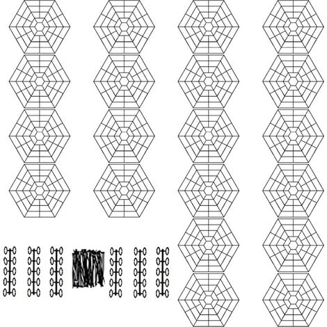 Filet de Protection Étang 20pcs Hexagonal Plastique Flottant Anti-Hérons Corbeaux pour Bassin Koi (1/5)