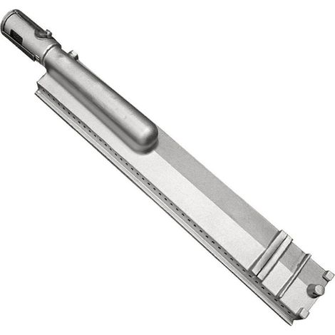 Brûleur de barbecue en acier inoxydable 304, longueur 40,6 cm (16 po), chaleur uniforme. Compatible avec les barbecues en fonte (poêles en fonte). (1/5)