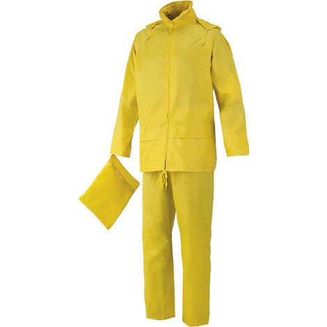 Issaline 01700-010 Veste de Travail Pantalon Jaune L