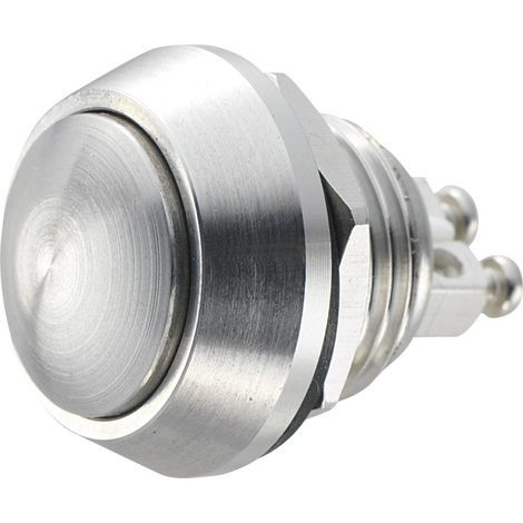 Bouton-poussoir antivandalisme GQ12B-S 701256 48 V/DC 2 A 1 x Off/(On) IP65 à rappel 1 pc(s) (1/5)