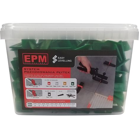 SISTEMA DI POSA PIASTRELLE EASY LIVELLANTE 200 CLIPS 3MM - E-315-8830 (1/4)