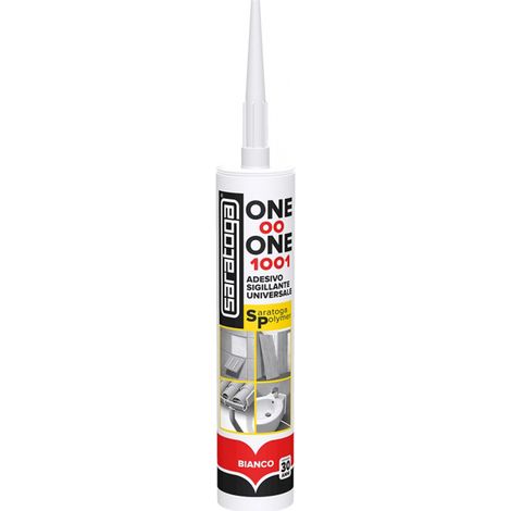 SARATOGA Silicone Ml 280 Bianco 1001