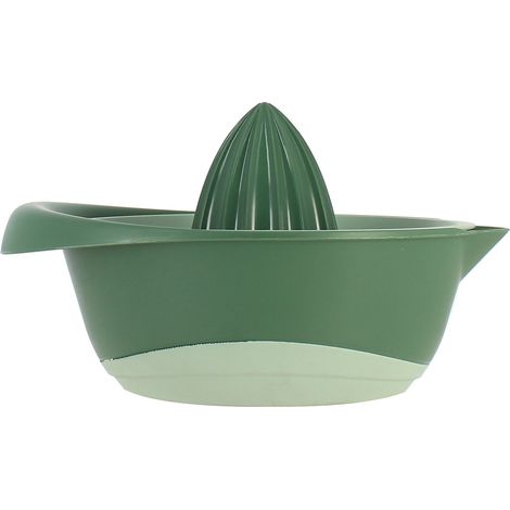 Presse agrume en plastique vert