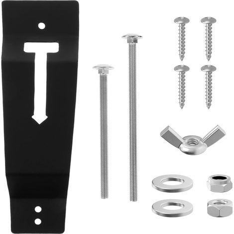 Spare Wheel Wall Mount Holder Vehicle Tire Storage Holder Spare Wheel Mount Bracket for Trailers Vehicles Vans