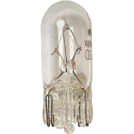 2 Ampoules 12v 5w Wedgebase W2.1x9.5d Ring