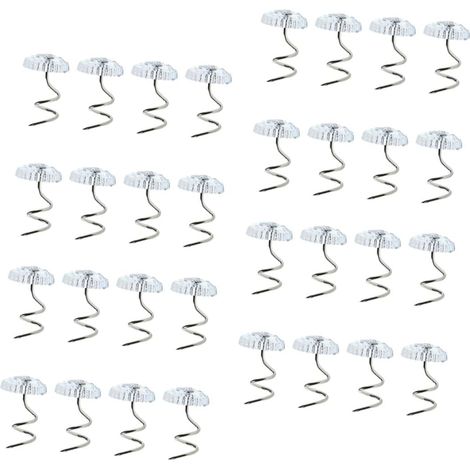 60 goupilles de fixation pour jupe lit en acier inoxydable, faciles à (1/5)