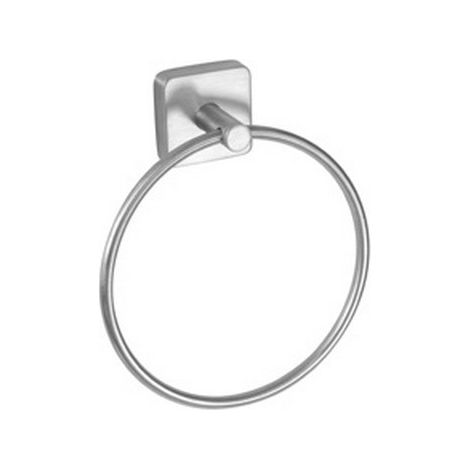 Portasciugamani anello in acciaio inox finitura satinata  CLODE-S kamalu
