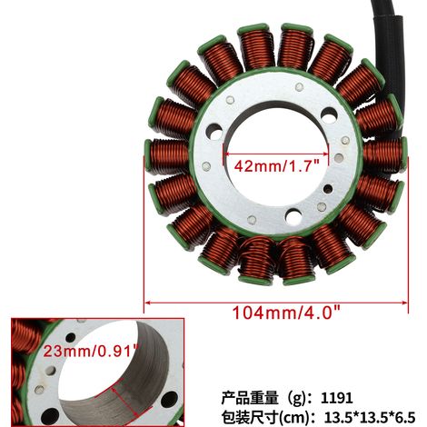 Can-Am Outlander L570 LMax 570 16-20 Motorrad-Statorspule ATV-Zubehör (1/4)