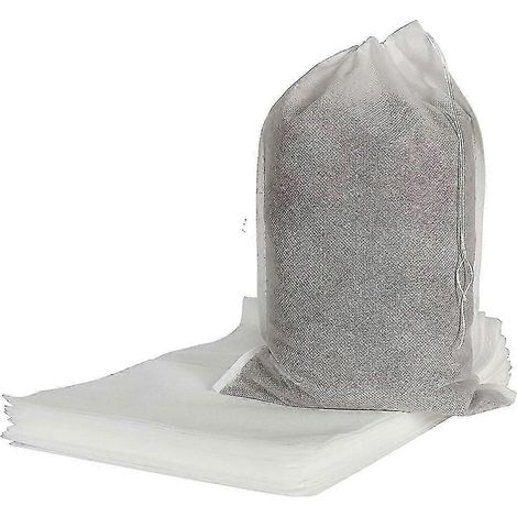 100 sachets de filtre à café jetables, grands et sans bulles, pour la préparation de café glacé. (1/5)