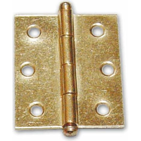 CERNIERA MOBILI 600 OTTONATA 60X50MM