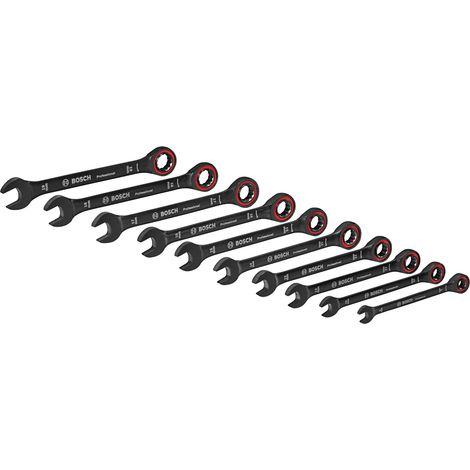 Bosch PRO Hand Tool - Set Spanner Set 8-19 mm 10 pcs 1600A016BU