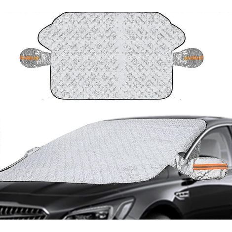 Pare-soleil magnétique universel pour pare-brise de voiture, protection anti-UV, anti-givre et anti-glace, 145 x 113 cm (1/5)