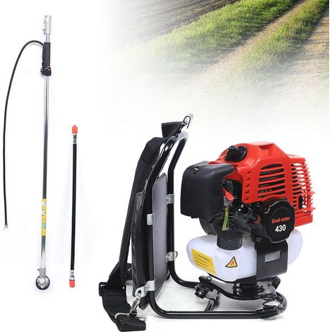 Gojoy – Sac à dos à essence 2 temps – Débroussailleuse thermique 1,7 ch – Moteur monocylindre 2 temps – Vitesse 4500-8500 tr/min (1/5)