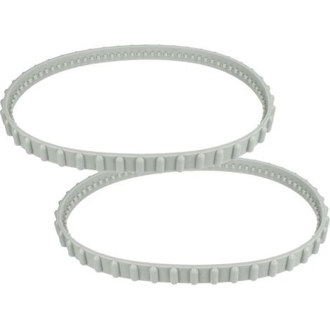 vhbw 2x Zahnriemen kompatibel mit Hayward TigerShark, QC Cleaner Poolroboter, Poolsauger - Antriebsriemen
