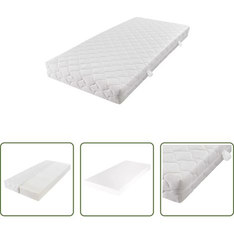 vidaXL Gelenkschmerzen - Matratze mit waschbarem Bezug 200×140×17 cm H3 (1/5)