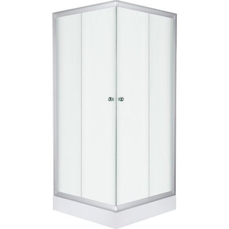 KERRA PICO Clear Duschwand + Duschwanne / 90 x 90 cm (1/3)