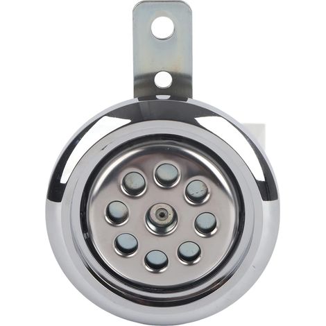 Duokon klaxon de moto universel, étanche 922B fort 12V 85mm avec cornes de couverture chromées en nid d'abeille kit bruyant
