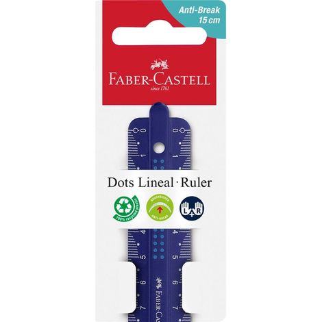 Règle à points 15 cm mix FABER CASTELL