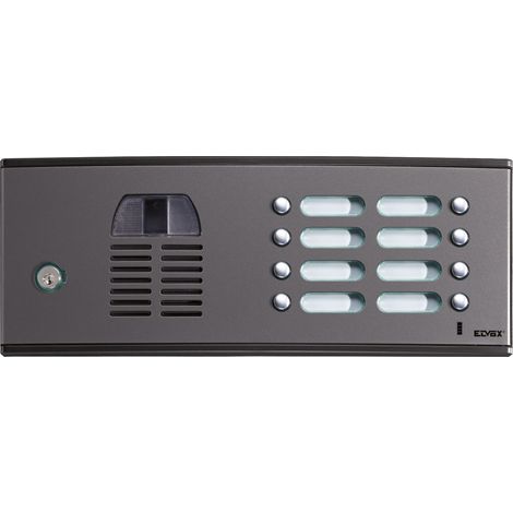 VIMAR - 25V8/35 Pannello a/v con 8 pulsanti grigio sable