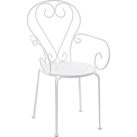 Etienne Outdoor-Sessel Farbe Weiß Bizzotto (1/4)