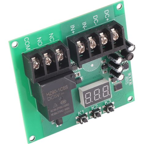 Stromerkennungsmodul mit Digitalanzeige, Sensorschutzplatine, Detektorschalter, DC 7–30 V (1/5)
