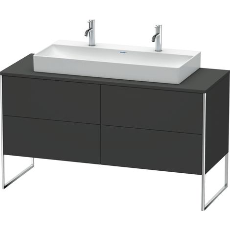 Duravit XSquare Konsolenwaschtischunterbau freistehend, 4
