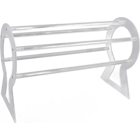 Schmuckständer und Aufbewahrungsregal aus transparentem Acryl für Haarbänder, ideal für Teenager-Mädchen, Geschenkidee (1/5)