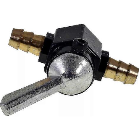 Robinet d'essence 25-26 mm, 8 mm, marche/arrêt, universel pour scooter, quad, moto, cyclomoteur. Édition spéciale. (1/4)