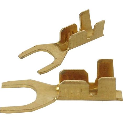 Connettore a forcella M4, 10 pezzi