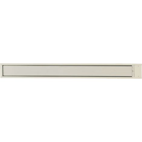 Cassette plafond chauffante rayonnante 900W – Dimensions 150x1500mm – Indice de protection IPX4 – Chauffage homogène pour locaux de grande hauteur – Hora
