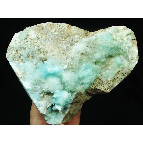 260g d'aragonite Bleu Ciel sur spécimen de Matrice Collections de la Maison (1/5)