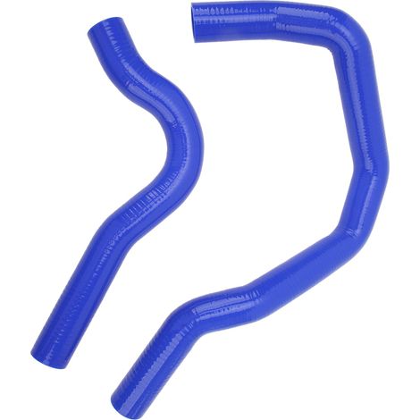 Hochtemperaturbeständiger blauer Silikon-Kühlerschlauch, robustes Set für Honda Civic Type-R EK4 EK9, flexibler Motorkühlschlauch, zuverlässiger Ersatz, 4 Stück (1/5)