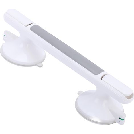 Maniglione di sicurezza a ventosa per il bagno - Maniglione senza foratura da 33 cm - Maniglia a ventosa per doccia, vasca da bagno e WC - Sicurezza per gli anziani