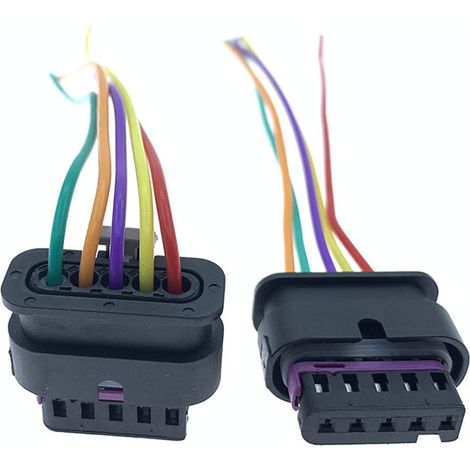 Compatible with Volkswagen Audi A3 A4L A6L Q3 Q5 3rd generation EA888 airflow electronic water pump thermostat plug (1/4)