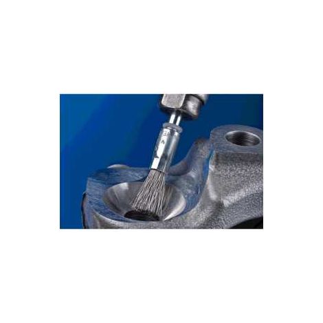 PFERD TOOLS Pinselbürste ungezopft PBU Ø30mm Schaft-Ø6 mm Stahl-Draht-Ø0,20 10 Stk (1/5)